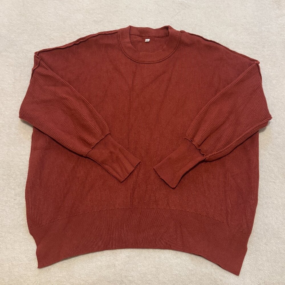 ANRABESS Oversized Batwing Sweater Size S